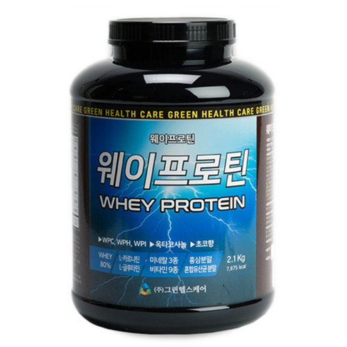 웨이프로틴 2.1kg 단백질 근육 보충제