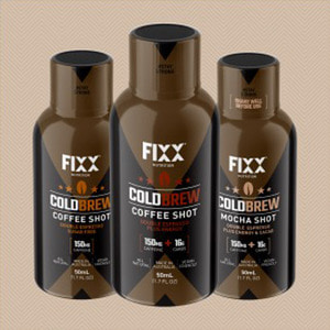 Fixx Nutrition 콜드브루 커피샷 고카페인 드링크 카페인 150mg