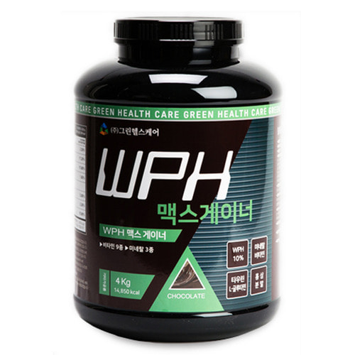 WPH 맥스게이너 4kg 체중증가 에너지공급 보충제